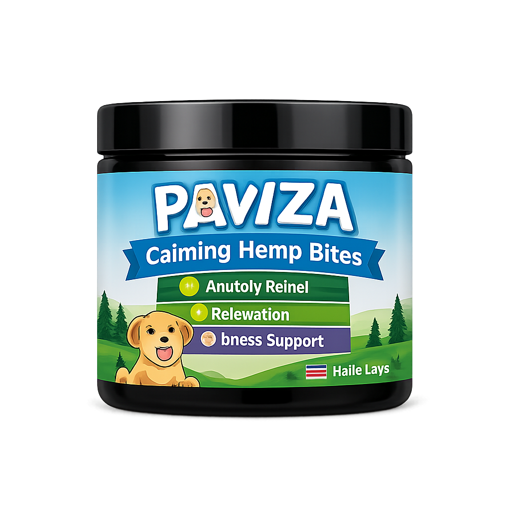PAWZA Calming Hemp Bites bottle