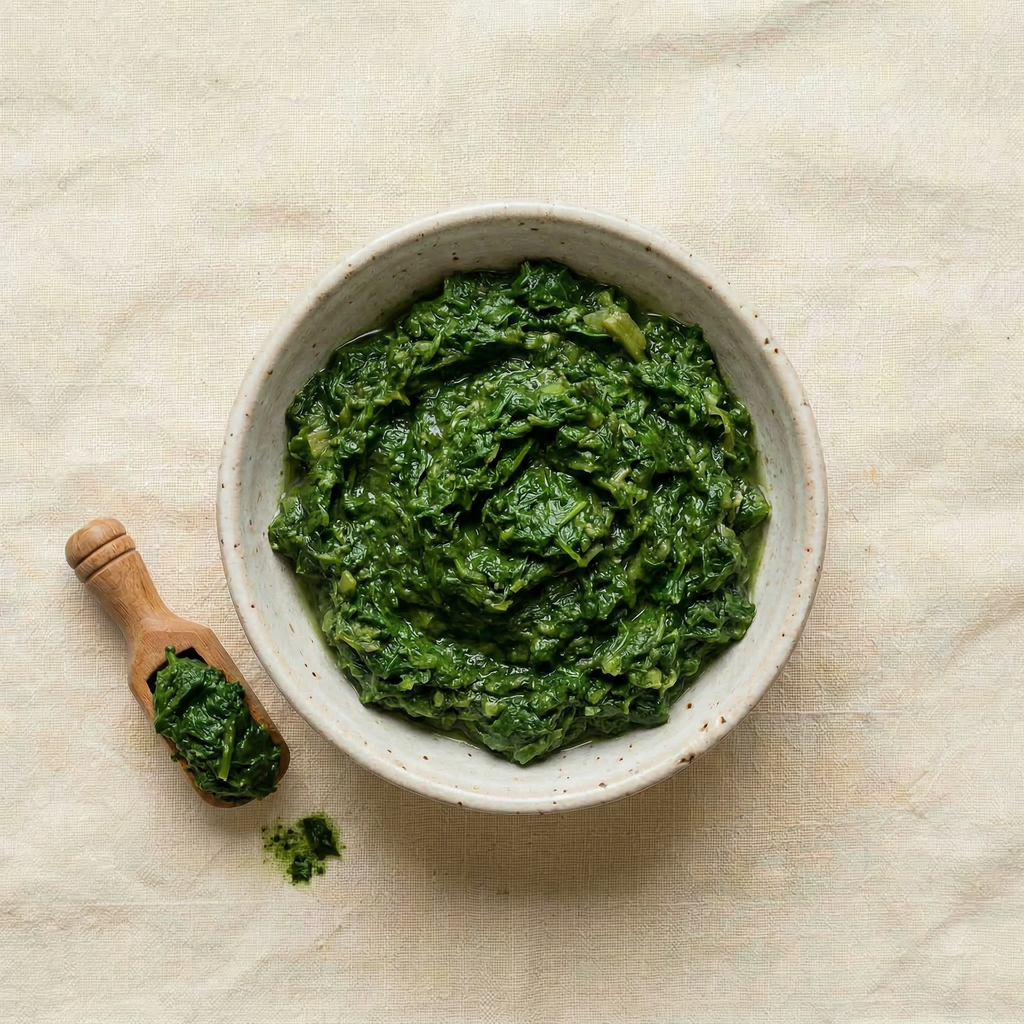 Pure MSM crystalline powder and flakes in a ceramic bowl